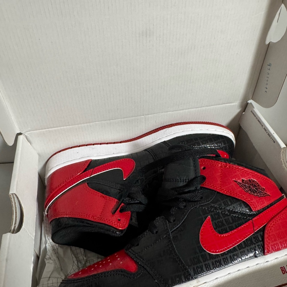 Jordan Kids Sneakers - Black and Red
